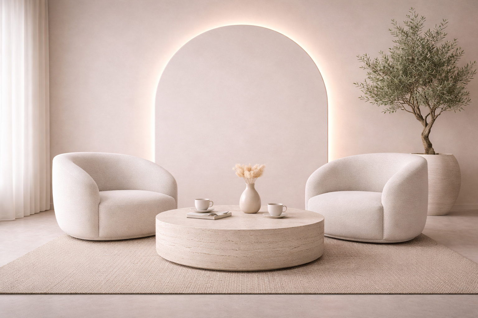 Diagnostic Health Care Lounge studio interior